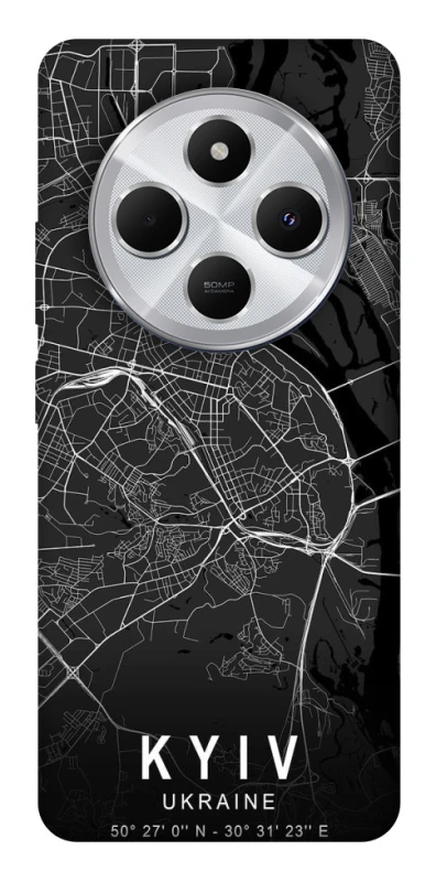 Чохол на Xiaomi Redmi 14C / Poco C75 Kyiv map фото 1 з 1