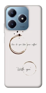 Чехол на Realme C63 Coffee with you фото 1 из 1