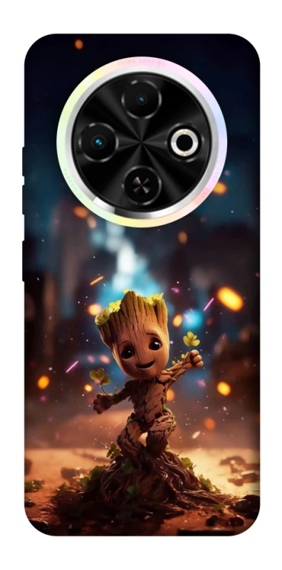 Чехол на TECNO Spark 30C Baby Groot v3 фото 1 из 1