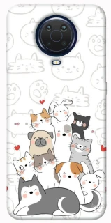 Чехол на Nokia G20 / G10 / 6.3 Funny Pets фото 1 из 1