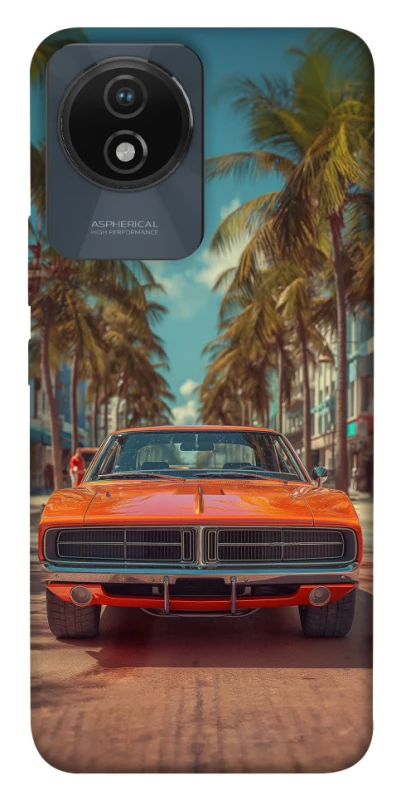 Чехол на Vivo Y02 Tropical car фото 1 из 1