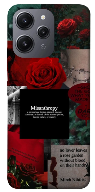 Чохол на Xiaomi Redmi 12 Misanthropy фото 1 з 1