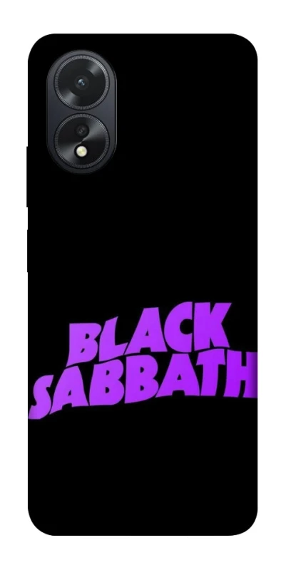 Чохол на Oppo A18 Black Sabbath logo ver.1 фото 1 з 1