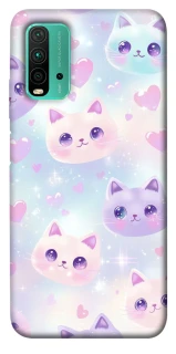 Чехол на Xiaomi Redmi Note 9 4G / Redmi 9 Power Funny Kittens ver.4 фото 1 из 1