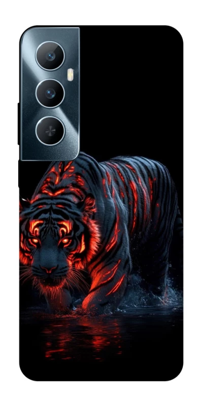 Чехол на Realme C65 4G fire tiger фото 1 из 1