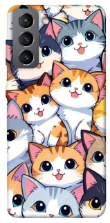 Чохол на Samsung Galaxy S21 FE Cute Cat v2 фото 1 з 1