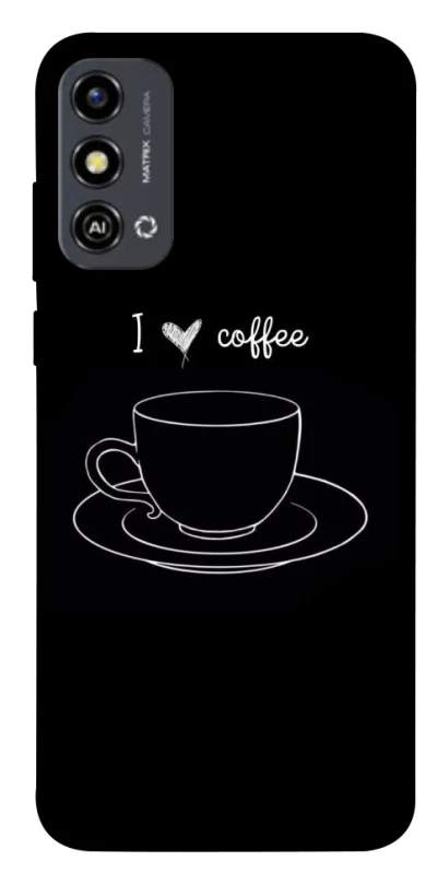 Чохол на ZTE Blade A53 Black coffee фото 1 з 1