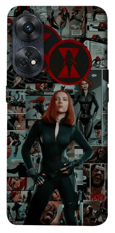 Чохол на Oppo Reno 8T 4G Black Widow фото 1 з 1