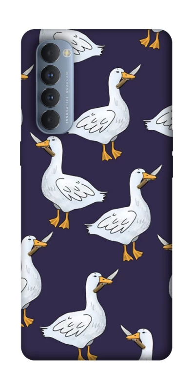Чохол на Oppo Reno 4 Pro Гуси з претензією фото 1 з 1
