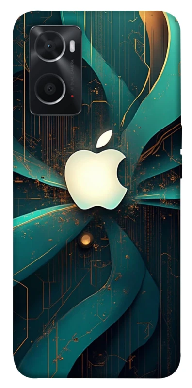Чохол на Oppo A76 4G Apple logo ver.4 фото 1 з 1