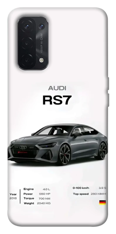 Чохол на Oppo A54 5G / A74 5G Audi RS7 фото 1 з 1