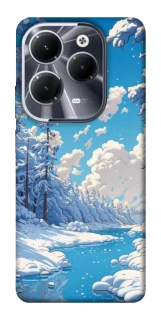 Чехол на Infinix Hot 40 Winter art фото 1 из 1