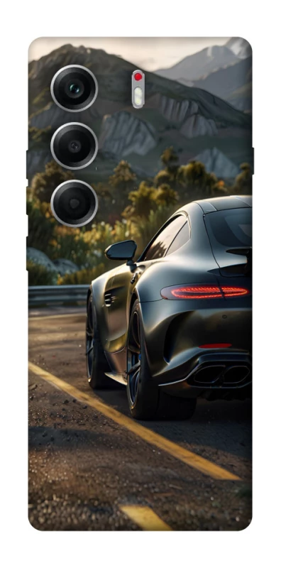 Чехол на Tecno Camon 40 Car in the mountains фото 1 из 1