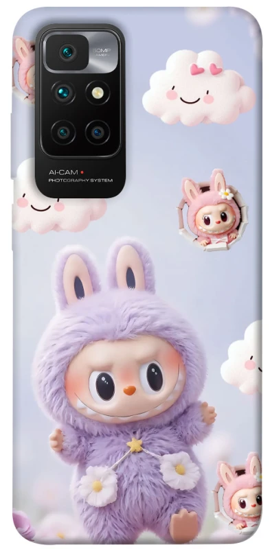 Чохол на Xiaomi Redmi 10 Labubu & clouds фото 1 з 1