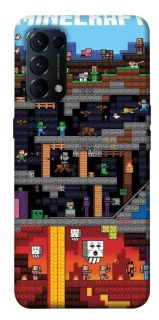 Чохол на Oppo Reno 5 4G Minecraft фото 1 з 1