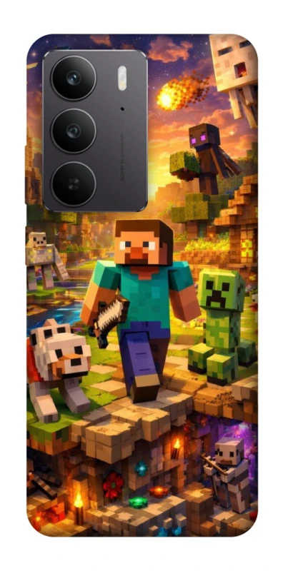 Чохол на Realme C75 Minecraft v6 фото 1 з 1