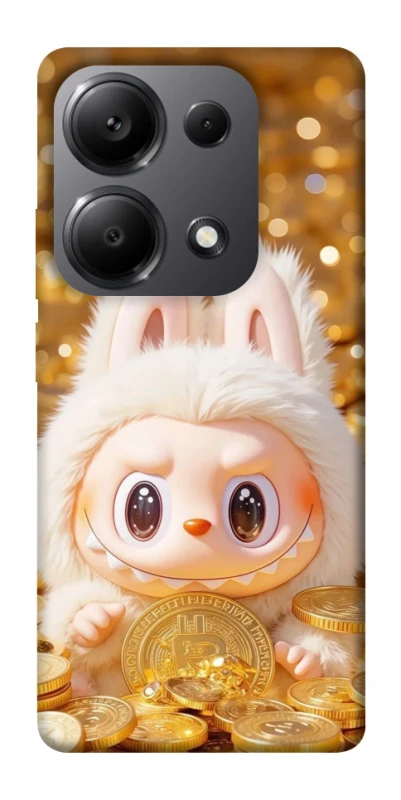 Чехол на Xiaomi Redmi Note 13 Pro 4G Bitcoin Labubu фото 1 из 1