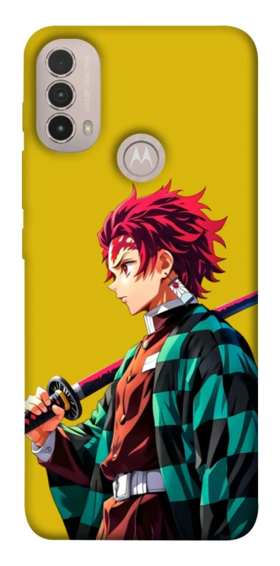 Чохол на Motorola Moto E40 Tanjiro Kamado v2 фото 1 з 1