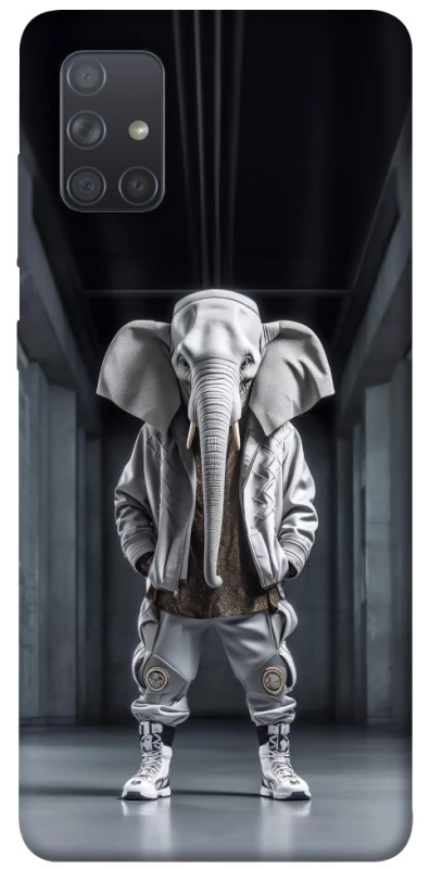 Чехол на Samsung Galaxy A71 Слон v2 фото 1 из 1