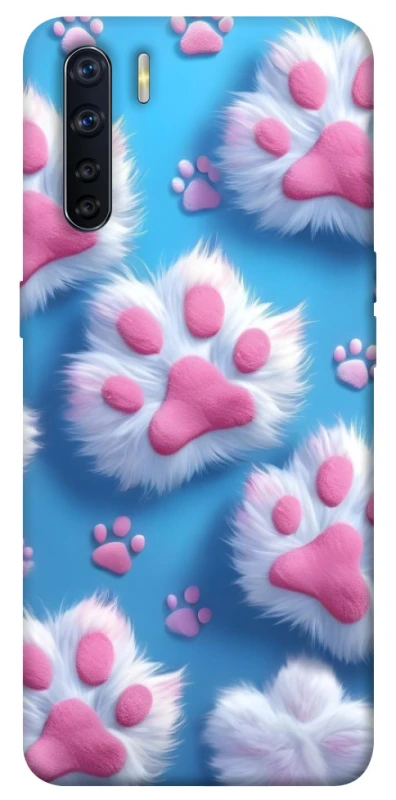 Чохол на Oppo A91 Cat paw фото 1 з 1