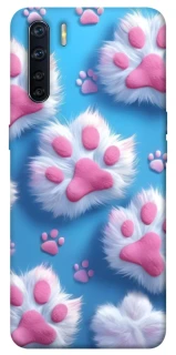 Чохол на Oppo A91 Cat paw фото 1 з 1
