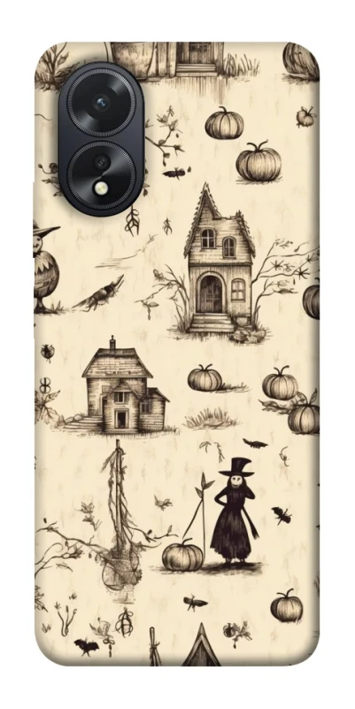 Чохол на Oppo A38 Halloween aesthetic ver.1 фото 1 з 1