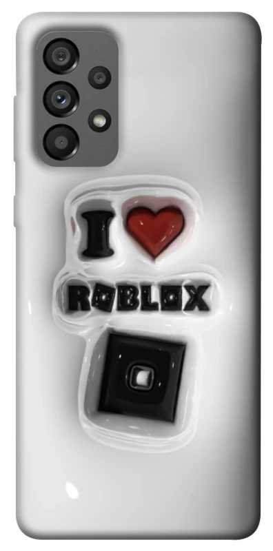 Чохол на Samsung Galaxy A73 5G I love Roblox фото 1 з 1