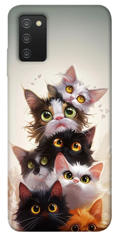 Чохол на Samsung Galaxy A03s Сat eyes фото 1 з 1