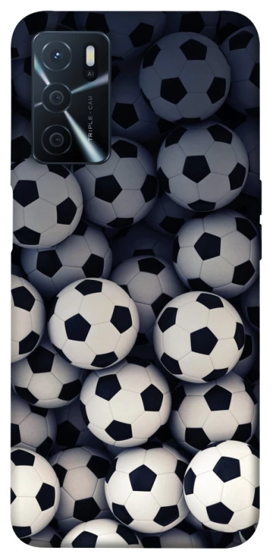 Чохол на Oppo A54s Футбольні м'ячи фото 1 з 1