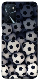 Чехол на Oppo A54s Футбольные мячи фото 1 из 1