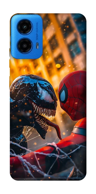 Чохол на Motorola Moto G45 Venom vs Spiderman фото 1 з 1
