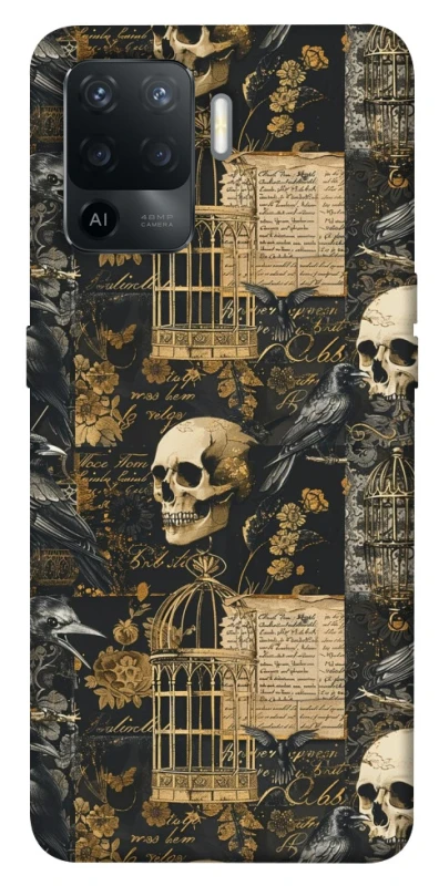 Чохол на Oppo Reno 5 Lite Halloween aesthetics ver.1 фото 1 з 1