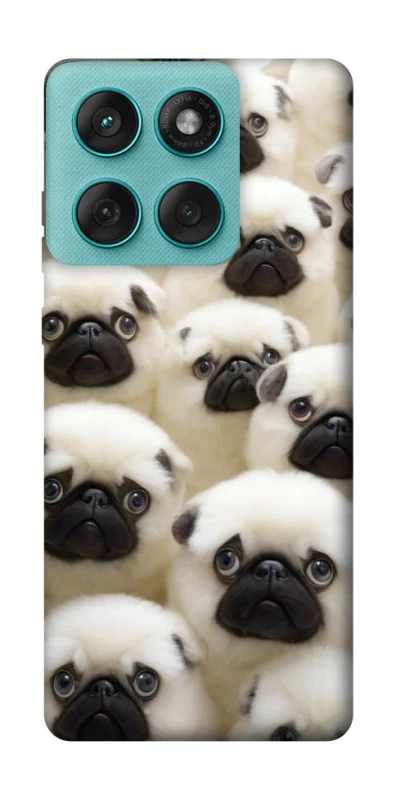 Чохол на Motorola Edge 60 Fusion Doggy Pug Love фото 1 з 1