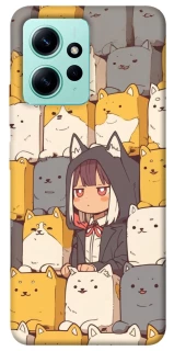 Чохол на Xiaomi Redmi Note 12 4G Like a cat фото 1 з 1