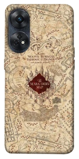 Чохол на Oppo Reno 8T 4G Harry Potter Marauder's Map фото 1 з 1