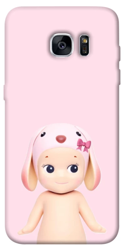 Чохол на Samsung G935F Galaxy S7 Edge Pink Ribbon Hop фото 1 з 1