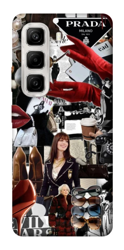 Чехол на Infinix Hot 50 4G Fashion collage ver.13 фото 1 из 1