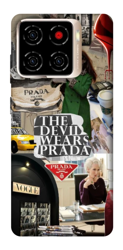 Чохол на ZTE Blade A56 Fashion collage ver.14 фото 1 з 1