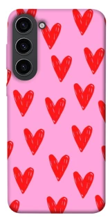 Чехол на Samsung Galaxy S23 Red hearts 2 фото 1 из 1