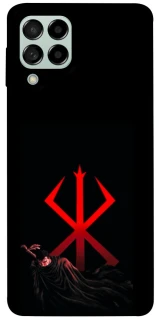 Чехол на Samsung Galaxy M53 5G Berserk Red Logo фото 1 из 1