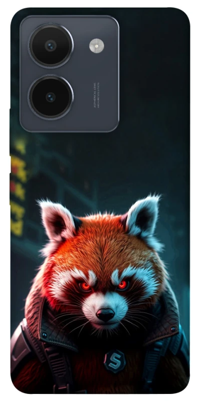 Чохол на Vivo Y36 Cyber Red Panda фото 1 з 1