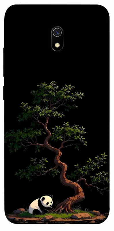 Чохол на Xiaomi Redmi 8a Panda and tree фото 1 з 1