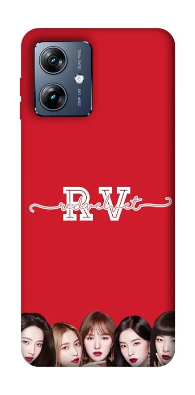 Чехол на Motorola Moto G54 Power RED VELVET v3 фото 1 из 1