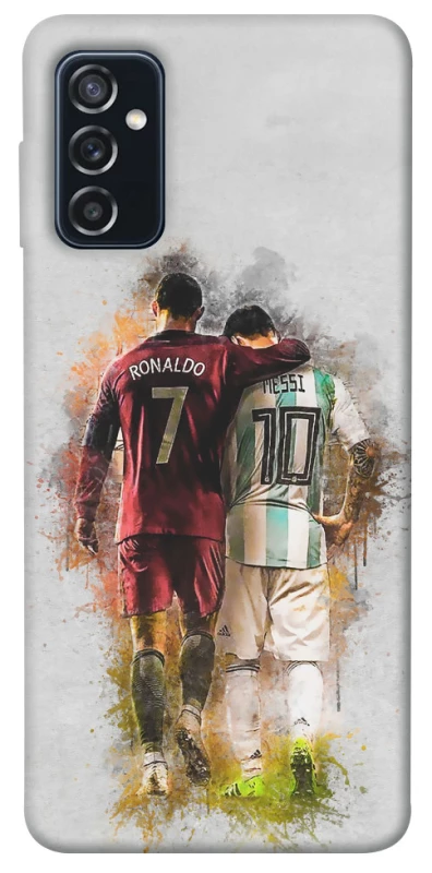 Чохол на Samsung Galaxy M52 Ronaldo та Messi фото 1 з 1
