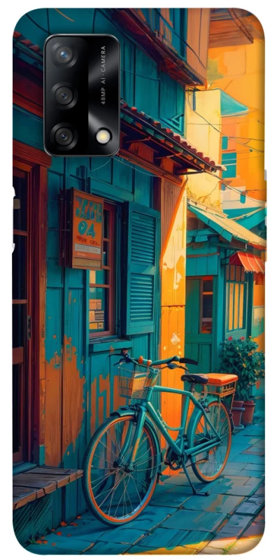 Чехол на Oppo A74 4G Bike фото 1 из 1