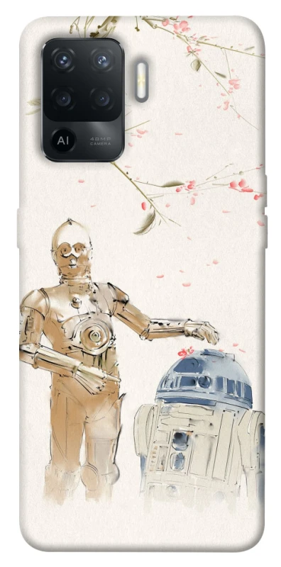 Чохол на Oppo Reno 5 Lite Star Wars robots фото 1 з 1