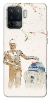 Чехол на Oppo Reno 5 Lite Star Wars robots фото 1 из 1