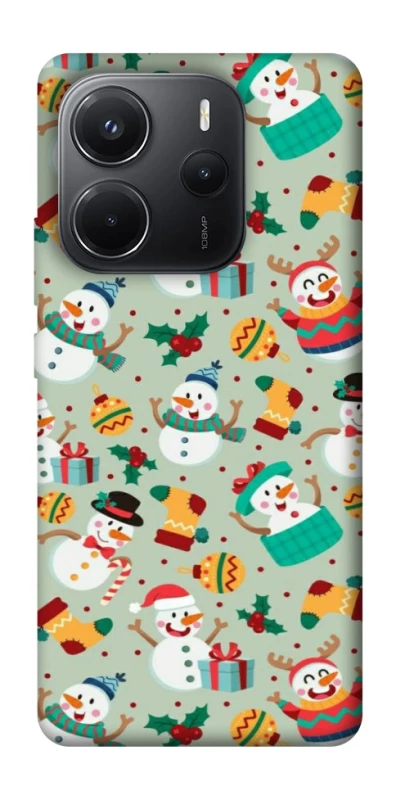 Чехол на Xiaomi Redmi Note 14 4G (Int. version) Новогодний v2 фото 1 из 1