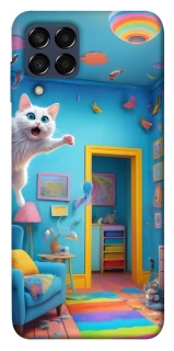 Чохол на Samsung Galaxy M33 5G crazy cat фото 1 з 1