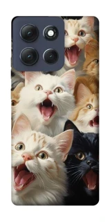 Чехол на Motorola Moto G86 Power Коты фото 1 из 1